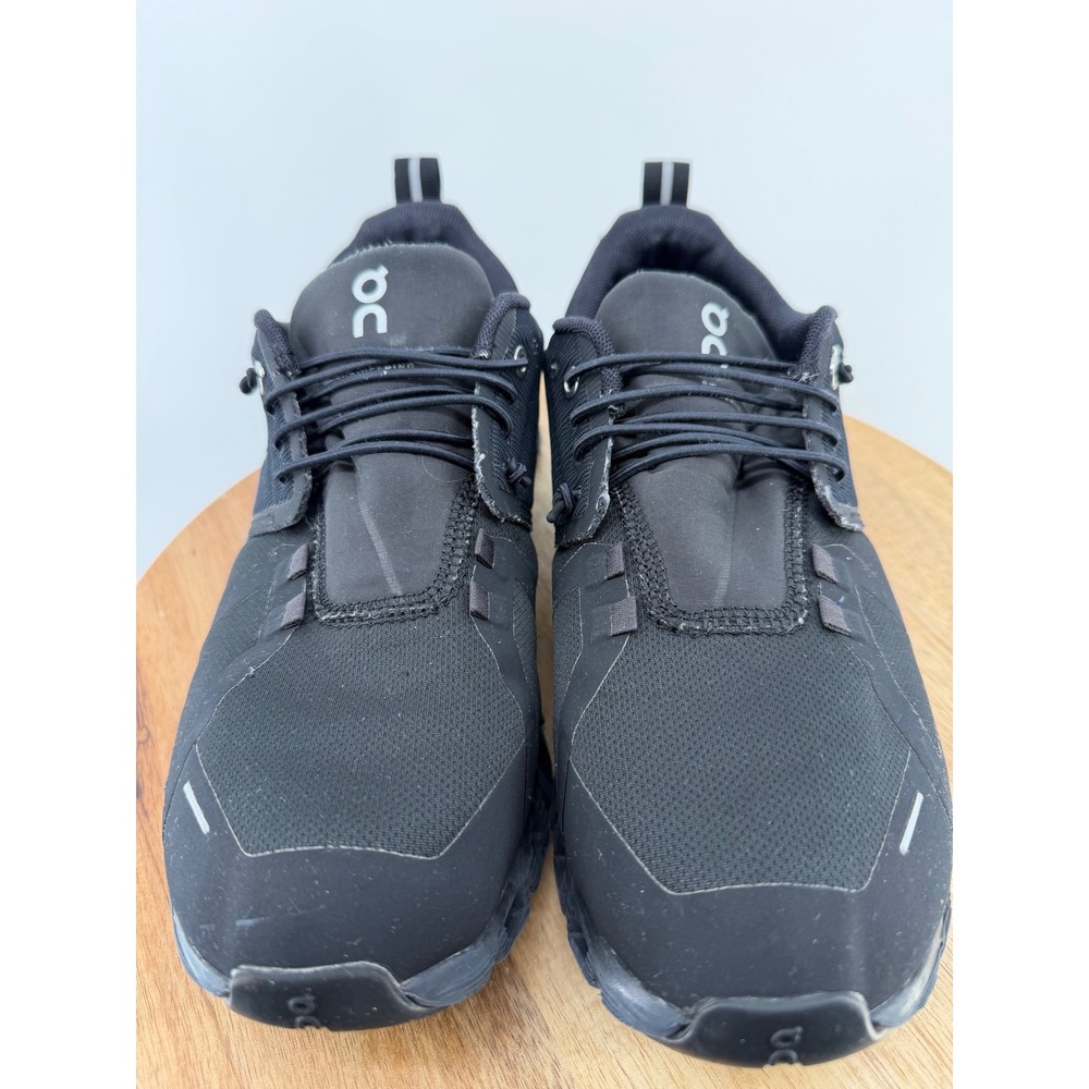 On Cloud 5 Waterproof Mens Running Shoes Black 59.98842 Size 7.5 - Picture 6 of 13